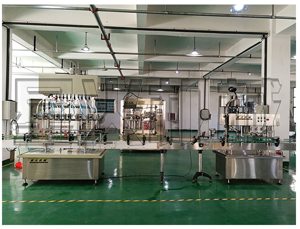 全套芝麻油全自動液體灌裝機/自動化芝麻油灌裝生產線